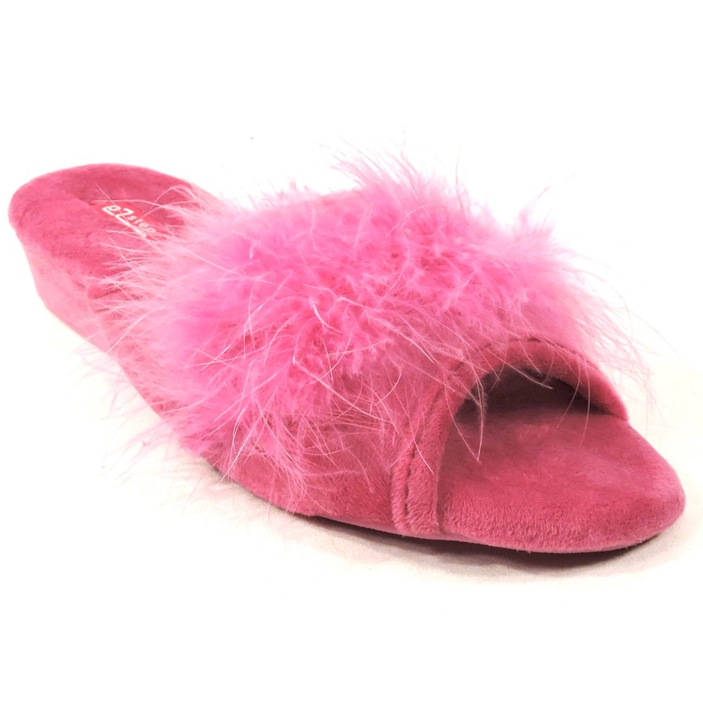 EZ-STEP PINK SOFT & COMFORT HOME FASHION SLIPPERS - Picture 4 of 7
